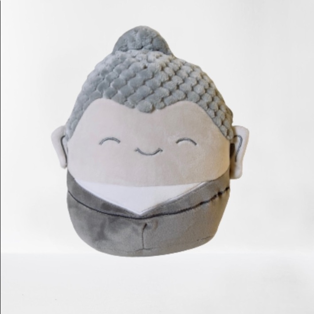 Squishmallows Kellytoy Wellness Squad Hodge The Buddha 7.5”Plush NWT